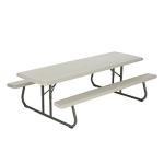8' Folding Picnic Table with Benches by Lifetime