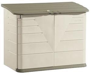Rubbermaid Outdoor Horizontal Storage Shed for Sporting Goods