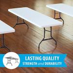 Set of 4 Folding Utility Tables, 8 Feet