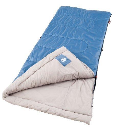 Coleman Warm Weather Sleeping Bag, Blue