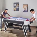 72" LED Air Hockey Table for Family Fun