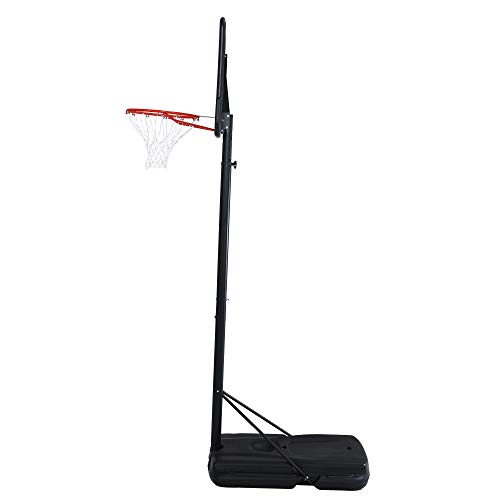 Lifetime 1270 Pro Court Portable Basketball System, 42 Inch Backboard,Black