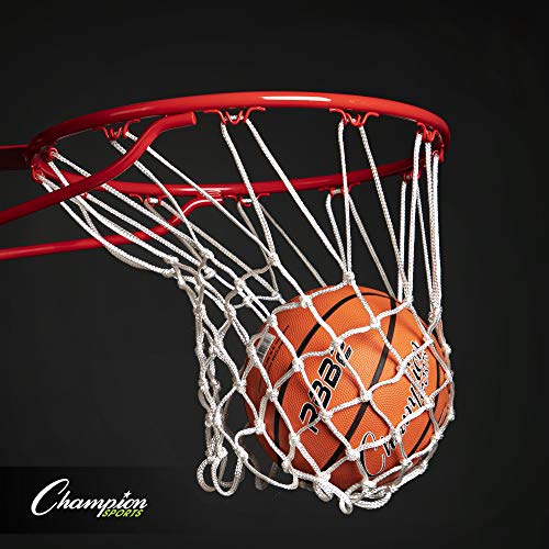 Champion Sports Rubber Junior Basketball, Pro-Style, Premium, Indoor/Outdoor