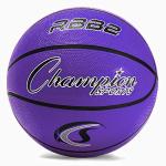 Junior size 5 Purple Rubber Basketball by Champion Sports