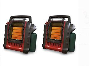 Mr. Heater MH9BX Portable Buddy Heater (2 Pack)