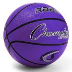 Junior size 5 Purple Rubber Basketball by Champion Sports