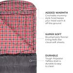 TETON Sports Celsius XXL Sleeping Bag for Cold Weather