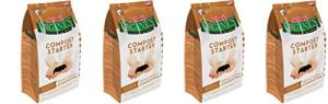 Jobes Organics Compost Starter for Organic Gardening, 4Pack