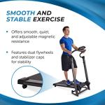 Avari Stamina Magnetic Manual Folding Treadmill - Smart Workout App