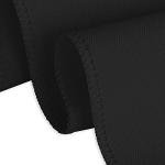 - Black Polyester 108-Inch Round Tablecloth
