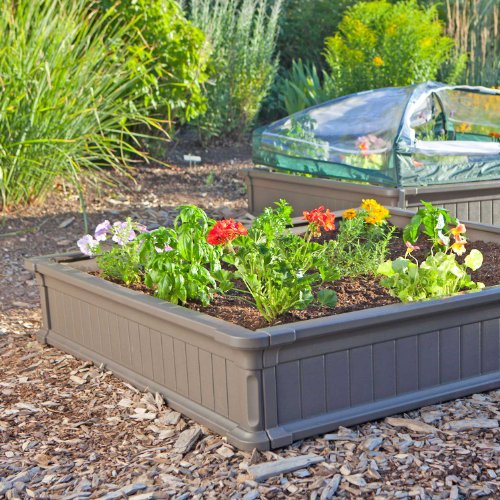 3-Bed Lifetime Raised Garden Bed Kit, 60069
