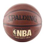 Spalding NBA Tack Soft Basketball, Brown, Size 6