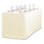 4 ft. Polyester Tablecloth in 7 Colors for Events