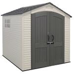 Lifetime Outdoor Storage Shed in Desert Sand, 7'x7