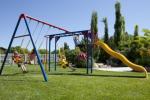 Colorful Lifetime Monkey Bar Adventure Swing Set