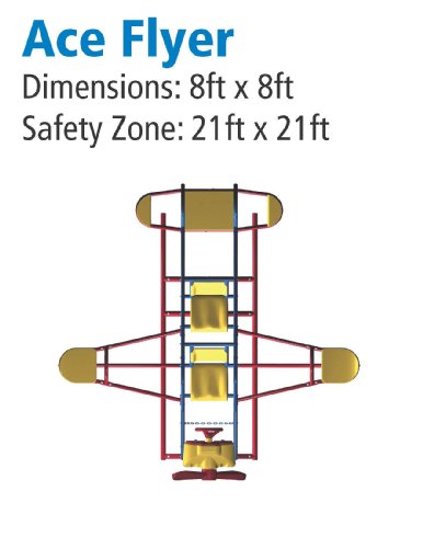 Lifetime Ace Flyer Airplane Teeter Totter - Primary