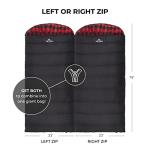 TETON Sports Celsius XXL 0F Sleeping Bag, Compression Sack