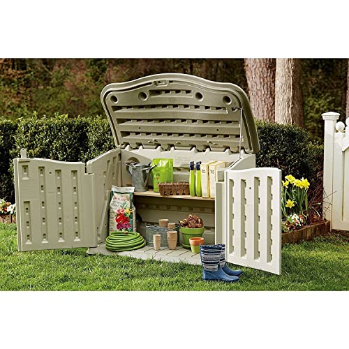 Resin Outdoor Storage Shed for Garden/Backyard/Home/Pool