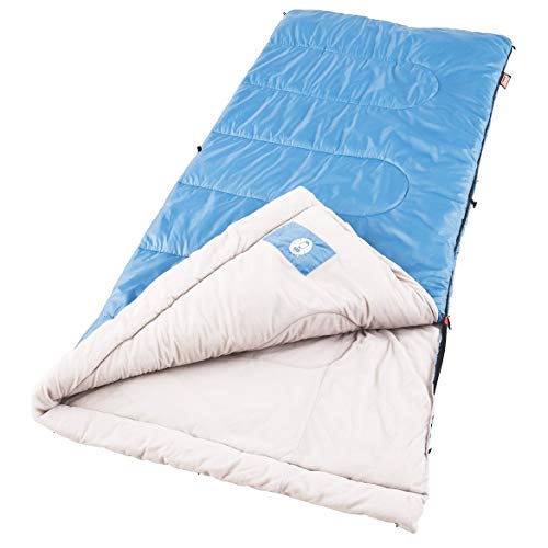 Coleman Warm Weather Sleeping Bag, Blue