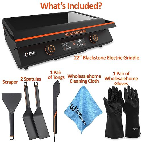 Blackstone 22" Electric Griddle with Lid & Accessories