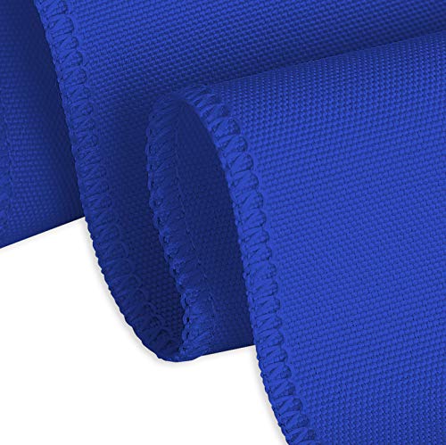 Royal Blue Polyester Tablecloth - 108-Inch Round