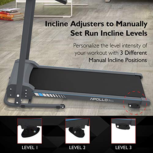 SereneLife Smart Electric Folding Treadmill | SLFTRD20 Model