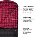 TETON Sports Celsius XXL 0F Sleeping Bag, Compression Sack