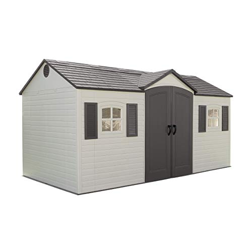 Lifetime Outdoor Storage Shed, 8 x 15 - Desert Sand