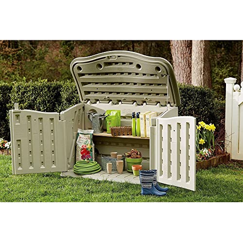 Resin Outdoor Storage Shed for Garden/Backyard/Home/Pool