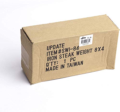 Update Int'l 3-Pack 8x4 Cast Iron Steak Weights
