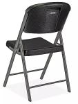 Lifetime Pro Black Folding Chair - 80061