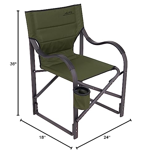 ALPS Mountaineering Green Camping Chair - 24x18x36