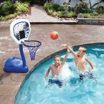 Poolside Basketball Game for Fun in the Water