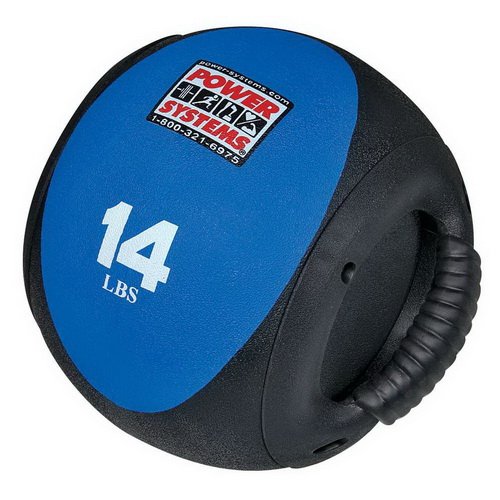 12lb Medicine Ball with Dual Handles, 9" Diameter
