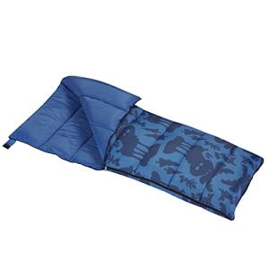 Wenzel Moose Boys Sleeping Bag in Blue, 40-Degree