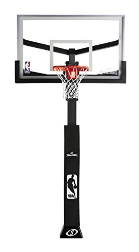 Spalding 60" Glass Arena View In-Ground Hoop
