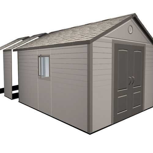 30" Shed Extension Kit by Lifetime 0125