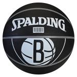 Spalding NBA Brooklyn Nets Rubber Basketball, 29.5