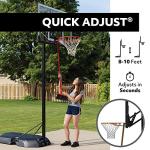 Lifetime 1479 Adjustable Portable Basketball System, 48'' Backboard