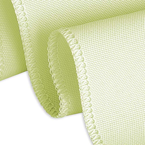Tea Green 108" Round Polyester Tablecloth