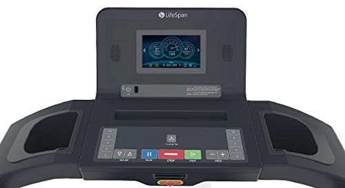 Bluetooth Lifespan Fitness Heart Sensor Treadmill with Touch Screen