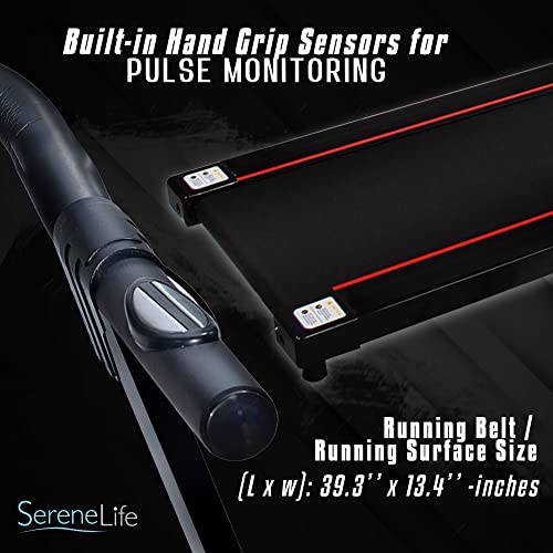 Smart Folding Treadmill with Sports App - Bluetooth Compatible