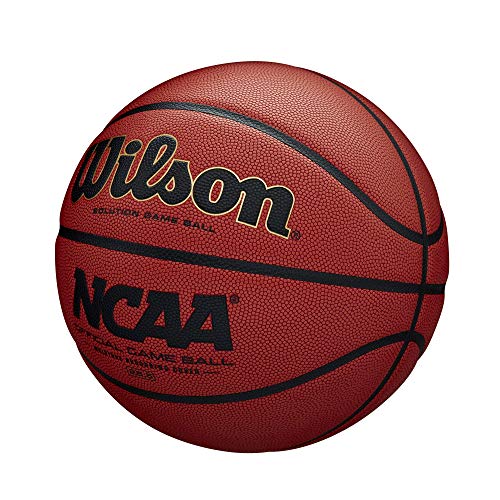 WILSON NCAA Official Game Basketball, Intermediate Size, Orange