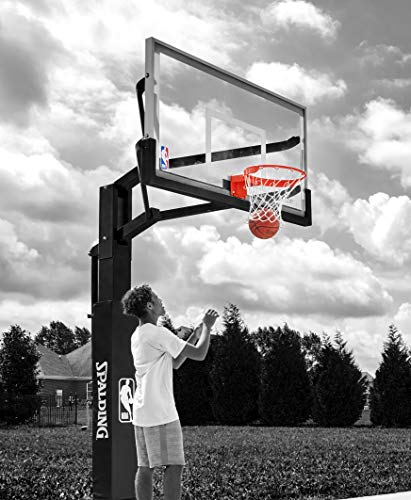 Spalding 60" Glass Arena View In-Ground Hoop