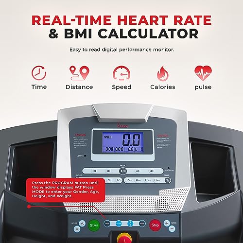 SF-T7515 Smart Treadmill with Auto Incline and Bluetooth