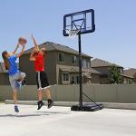 Lifetime Portable Basketball System, 42 Inch Backboard, Black