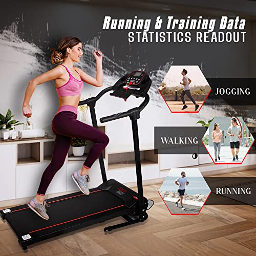 Smart Folding Treadmill with Sports App - Bluetooth Compatible