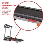 Sunny Health & Fitness Motorized Treadmill with LCD Display