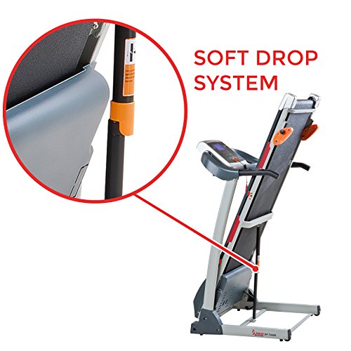 Sunny Health & Fitness Motorized Treadmill with LCD Display