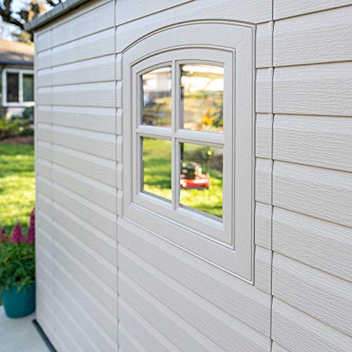 Outdoor Storage Shed, Desert Sand, 8 x 15 ft